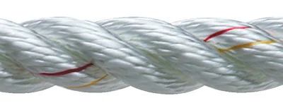New England Ropes - Dockline 1/2 X 25 Nylon White - 60501600025