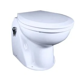Raritan Atlantes Freedom® w/Vortex-Vac - Household Style - White - Remote Intake Pump - Smart Toilet Control - 12v