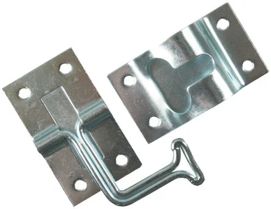 JR Products - 90 Deg T-style Holder Zinc - 11775