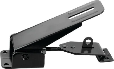 JR Products - Fold Down Campr Latch Blk 2/pk - 11845