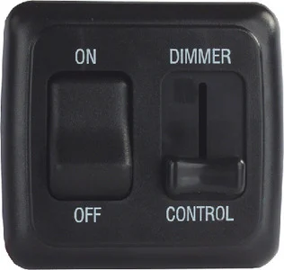 JR Products - Dim/onoff Rckr Sw Ass/w/bez Bl - 12275