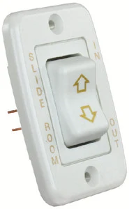 JR Products - Single Slideout Switch White - 12345