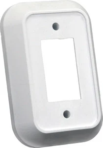 JR Products - Spcr For Single Face Plate Wht - 13485