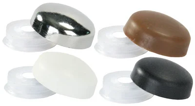 JR Products - Screw Coverswhite - 20375
