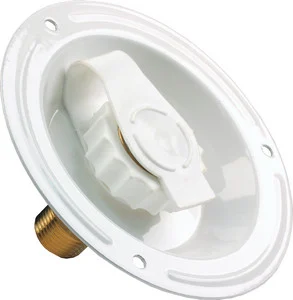 JR Products - City Water Dish Metal Wht Mpt - 62125