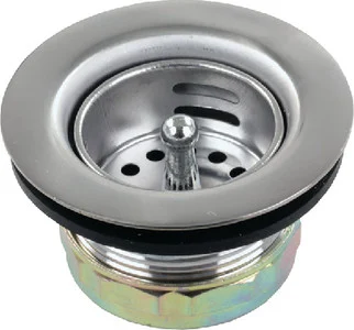 JR Products - 1-1/2in Lvtory Snk Strnr Chrom - 95325