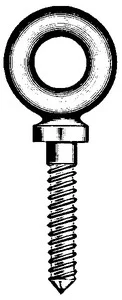 Chicago Hardware - Eyebolt Shldr Screw 1/4 X 2 - 89050