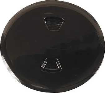 Beckson Marine - Deck Plate 5-1/2  Black - DP50-B