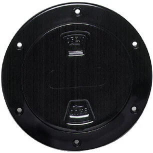 Beckson Marine 6 Black Screw-In Deck Plate Dp60-B