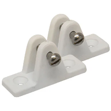 Sea-Dog Line Large Deck Hinge/Angled (White) 273231-1