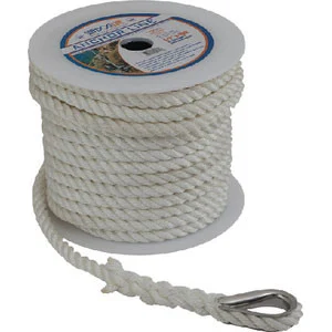 Sea-Dog Line Anchor Line Wh 3/8" x 60' 1/Pk 301110060Wh-1