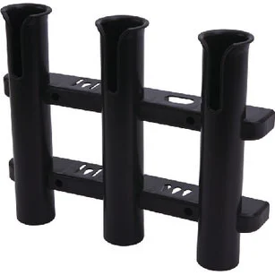 Sea-Dog Line Three Pole Rod Strg Rack Black 325039-1