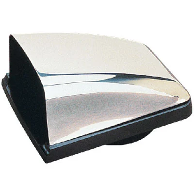 Sea-Dog Line SS Cowl Vent with Bl Plast Base 331320-1