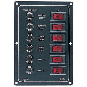 Sea-Dog Line Aluminum Breaker Panel 422800-1