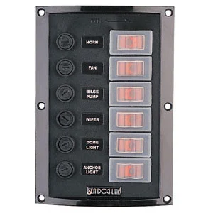 Sea-Dog Line Splash Garde Switch Panel Vert 424116-1