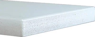 King Plastic - King Stbd Xl 24x60x1/2 Wht/wht - KSXL2460WW12