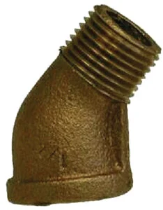 Brass Fittings - 3/8 Bronze 45 Deg Street Ell - 44202