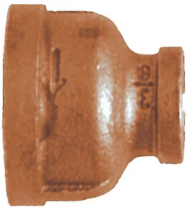Brass Fittings - 1/2x3/8 Brz Reducing Coupling - 44435