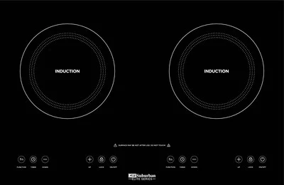 Suburban Mfg. - Induction Cooktop Double Eleme - 3309A