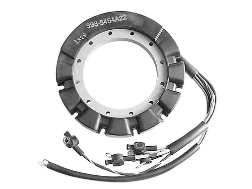 OEM Quicksilver/Mercury 75 4-Cylinder Stator Assembly 398-5454A26