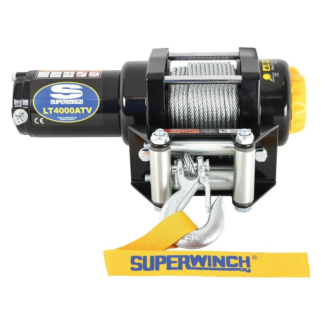Superwinch 4000 Lb Atv Winch W/Roller – Marine Boat Replacement Part
