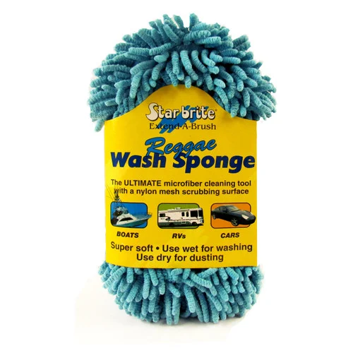 Starbrite Microfiber Reggae Sponge Blue 40078