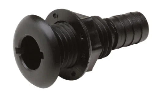 Seachoice 50-18171 Plastic Thru-Hull With Broad Flange