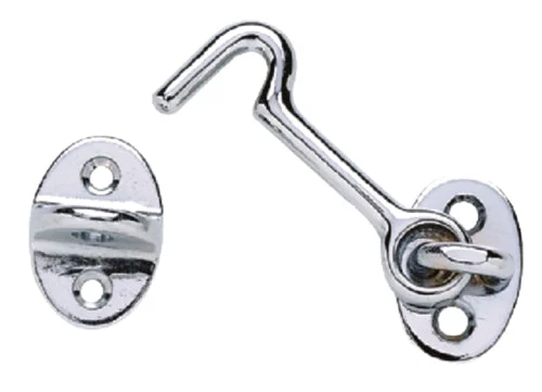 Seachoice 36141 Chrome Plated Brass Cabin Door Hook