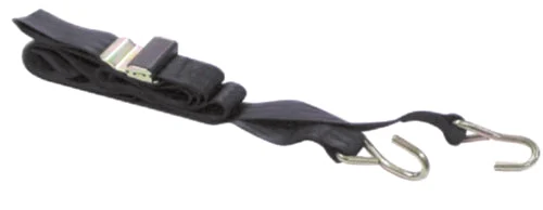 Seachoice 51071 Premium Gunwale Trailer Tie Down Strap 2" Wide - Black