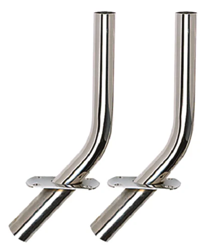 Seachoice 88761 Stainless Steel Outrigger Pole Holders Fits 1-1/8" ID Base & 15' Poles