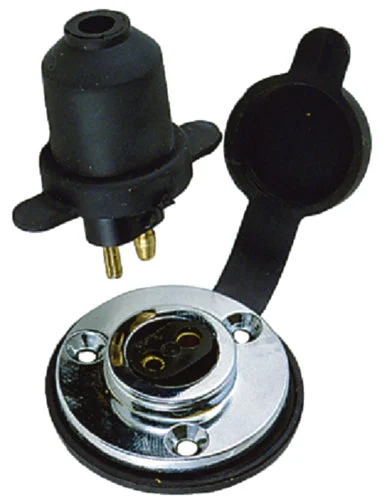 Perko 1189DP0CHR Chrome Plated Brass Watertight Deck Connection