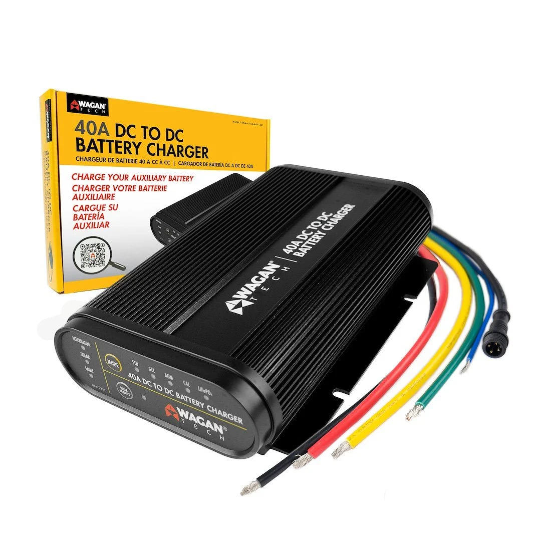 Wagan 40A Dc To Dc Battery Charger – Marine Boat Replacement Part