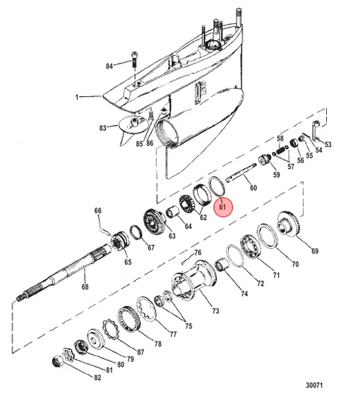 Mercury / Quicksilver SHIM SET 15-47397A1