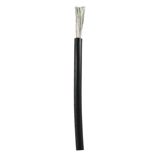 Ancor 2 Ga Black Tinned Wire 100' 114010