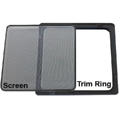 Bomar Trim Ring Black Nt2039