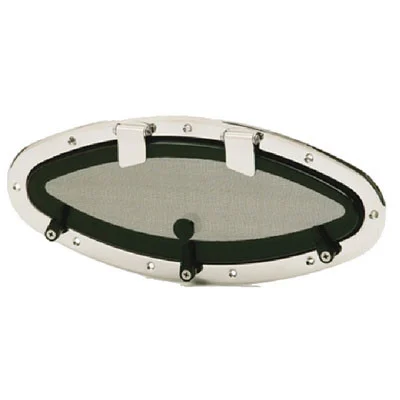 Bomar S616 SS Port with Scrn Tab Ring S616Mbss
