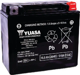 Yuasa - Battery Agm Ytz7s Factor Act - YUAM727ZS