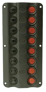 Seachoice - Switch Panel Led 8 Gang - 12341