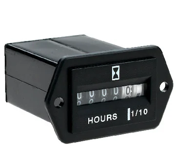 Seachoice - Sq Hour Meter-black Bezel - 15321