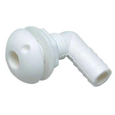 Seachoice Thru-Hull Conn-White Plas-1 1/8 18101