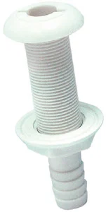 Seachoice - X-long Thruhull 1-1/8 Wht Pla - 18181