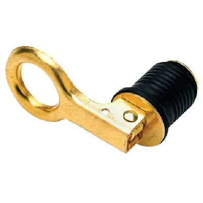Seachoice Drain Plug-1 1/4 -Snap-Brass 50-18871