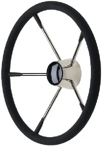 Seachoice - S/s Destroyer Steering Wheel W - 28581