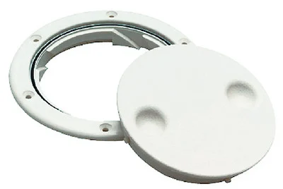 Seachoice - Twist Deck Plate-4-artic Wht - 39261