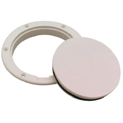 Seachoice Pry-Up Deck Plate-4 Artic White 39471