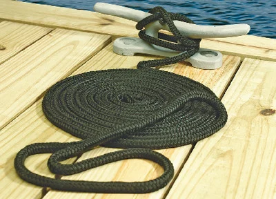 Seachoice - Dbl Brd Dock Line-teal-3/8 X20 - 39781