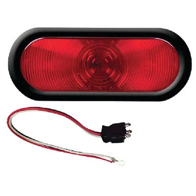 Seachoice Sealed Tail Light 6 Oval Red St70Rksch