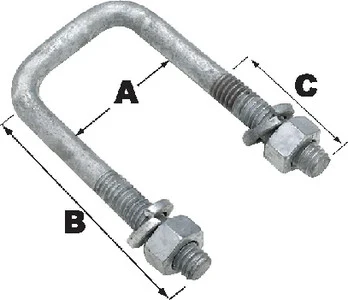 Seachoice - Sq U 7/16-14x4-1/16x2-13/16 - 57241
