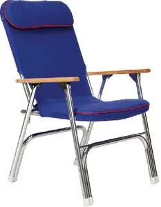 Seachoice - Padded Deck Chair W/red Piping - 78511