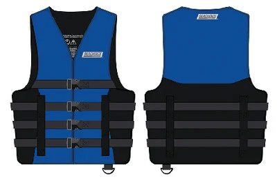 Seachoice - 4-belt Ski Vest Blue L/xl - 85353